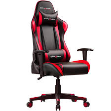 Chaise de Gamer GTPLAYER Synthétique Réglable Ergonomique