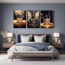 Décoration Abstraite Africaine pour Chambre d'Adolescent