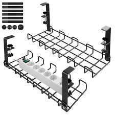 Organisateur de Câbles Lannvan : Un Bureau Bien Rangé