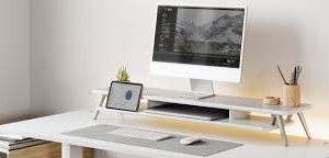 Réhausseur d'écran Fenge pour un bureau organisé