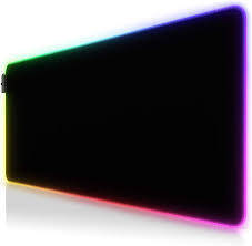 Tapis de souris RGB TITANWOLF : Performance et Style