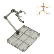 Figurine Articulée Humanoïde pour Support de Collection