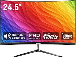 Moniteur de Jeu Incurvé Gawfolk - Performance et Immersion