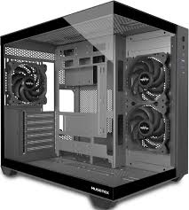 Musetex Boitier PC ATX avec Ventilateurs Préinstallés - Performance et Élégance