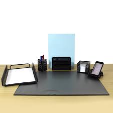 Kit Télétravail Pièces Noir Chevron - L'essentiel pour un bureau à domicile stylé