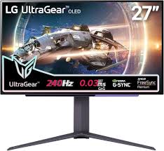 LG UltragearTM 27GR95QE B - Écran Gaming OLED 27 Pouces