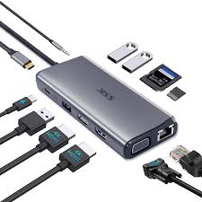 SSK Ordinateur Adaptateur Multiport Thunderbolt - Votre Solution USB Dock Idéale