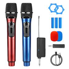 Microphone Dynamique Rechargeable - Performance Professionnelle