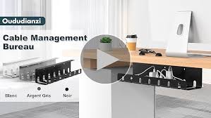 Oududianzi Chemins Management Rangement Organisateur - L'ultime Solution pour un Bureau Bien Rangé