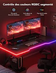 Govee Lumières Eclairage Contrôle Compatible - Lampe Bureau Gamer
