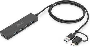 Concentrateur USB Slim Line DIGITUS - Performance et Design