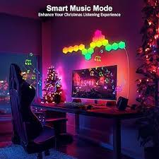 Éclairez votre espace de jeu avec les lumières hexagonales modulaires