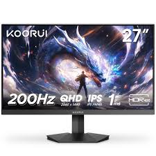 Moniteur Gaming 27 Pouces KOORUI avec Adaptive Sync