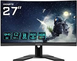 GIGABYTE G27QC Ultra Noir 165Hz - Écrans de Jeu Immersifs