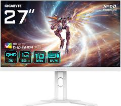 Moniteur de Jeu Gigabyte M27QA Ice - Performance et Précision
