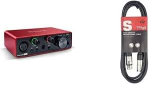 Interface Audio Focusrite Scarlett - La Carte Son XLR Idéale