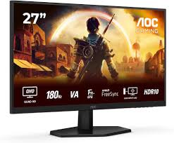 Moniteur de jeu AOC Q27G3XMN 27" 2K QHD - Plongée dans l'action