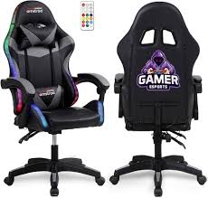 Chaise Gaming LED AMSTRAD AMS 900 : Un Confort Inégalé pour les Gamers