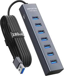 Adaptateur Multiport Aluminium pour MacBook - Connectivité Optimale