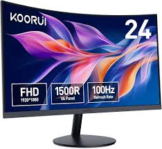 Moniteur Incurvé KOORUI : Immersion et Performance Réunies