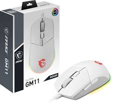 Souris MSI CLUTCH GM11 White - Précision et Style pour les Gamers