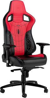 Fauteuil Ergonomique Noblechairs Spider Man - Chaise de Bureau Gaming