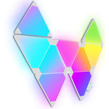 Panneau LED Mural Triangles Télécommandé - Ambiance Innovante