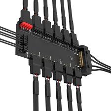 Ventilateur éclairage Adressable - Hub ARGB pour votre espace gaming