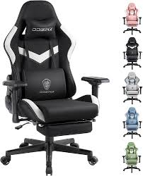 Fauteuil Gaming Massant Dowinx Lombaire Respirant - Confort Ultime