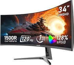 Moniteur Gawfolk Incurvé - L'expérience ultime pour les gamers