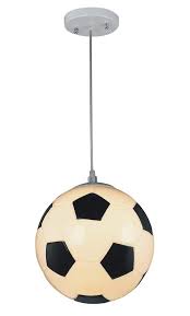 Lampe Ado Garçon - Football Luminaire pour une Chambre Unique