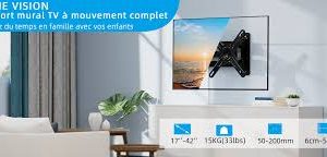 Téléviseur Pivotant Articulé Home Vision - Écran incurvé 23