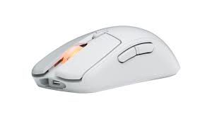 Souris Fnatic Bolt Blanche - Performance et Précision pour les Gamers