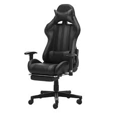 Fauteuil Ergonomique Pivotante avec Repose Pieds - Confort Ultime pour Gamers