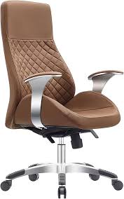Fauteuil Bureau Confortable IVOL Bologna Cognac