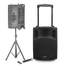 Enceinte Active BOOST150VHF BT Portable Autonome - Son de Qualité