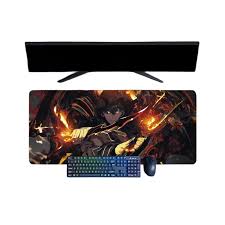 Tapis de Souris Anime Multifonction Anti Glissant pour Gamer
