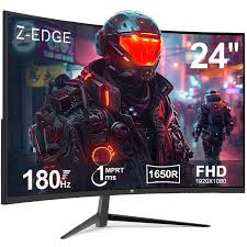 Moniteur Z Edge : Écran incurvé PC Gamer avec Helligkeit FreeSync