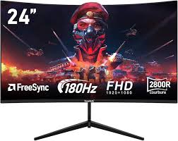 Gawfolk Moniteur Freesync : Écran Incurvé PC Gamer