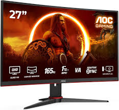 AOC Gaming CQ27G2SE - Moniteur incurvé 144Hz pour les gamers