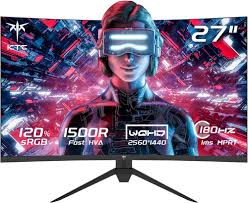 KTC Moniteur FreeSync Réduction H27S17 - Écran PC 1440p Idéal pour les Gamers