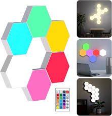 Applique Murale Hexagonale LED YOYIAG - Éclairez Votre Espace avec Style