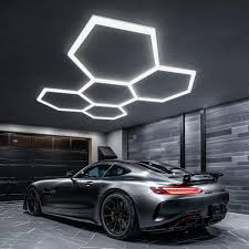 LPDSIPLAY Hexagon Basement Warehouse Detailing - Éclairez votre Univers