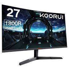 Moniteur Ultra Mince KOORUI 2560X1440 - Idéal pour le Gaming et le Pixel Art