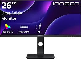 Écran Ultrawide INNOCN 2560x1080P - Idéal pour le Gaming et le Multimédia
