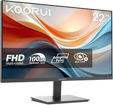 Moniteur Professionnel KOORUI 1080p : Performance et Style