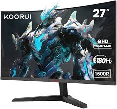 Moniteur KOORUI Ultra Mince 2560x1440 - Une Expérience Visuelle Inégalée