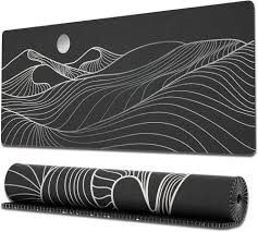 Ovenbird Montagnes Minimalistes Antidérapante Sous Main - Élégance et Praticité