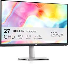 Dell S2722DC - Écran QHD IPS avec Haut-Parleurs Intégrés pour Gaming