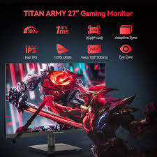 TITAN ARMY P27GR - Écran QHD IPS pour les Gamers